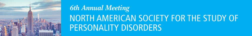 North American Society for the Study of Personality Disorders Annual Conference 2018 Banner